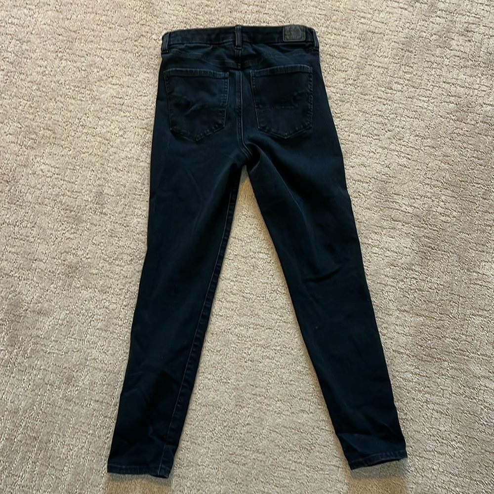 American Eagle Black high rise jegging skinny size 6 women’s